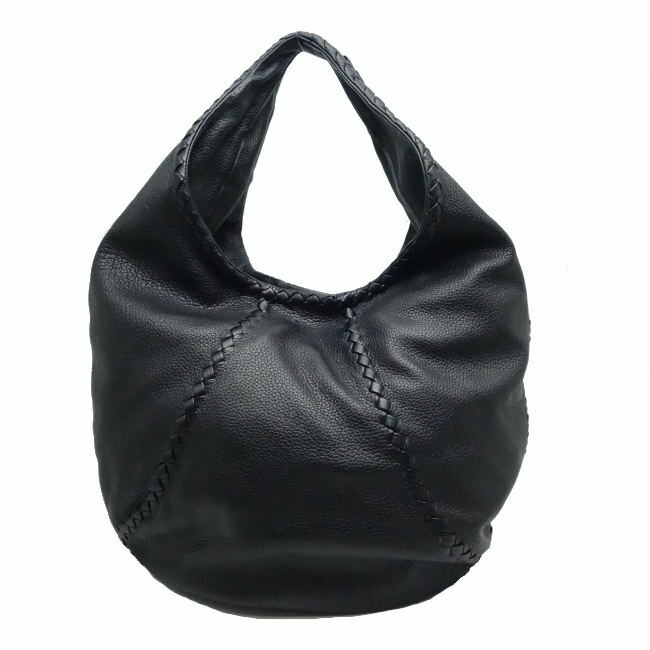 Bottega Veneta Shoulder Bag Leather Black